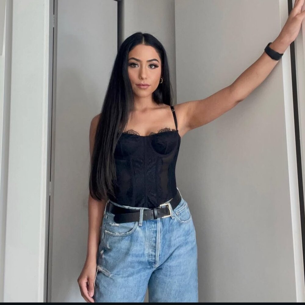 Black Corset Top
